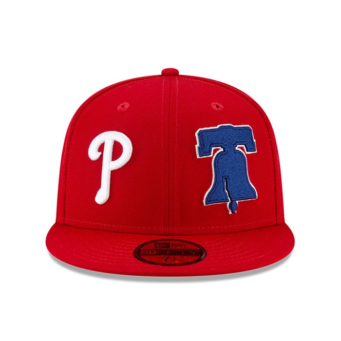 Philadelphia Phillies MLB Team Pride 59FIFTY Lippis Punainen - New Era Lippikset Myynti FI-182340